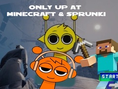 თამაშის Only Up At Minecraft & Sprunki