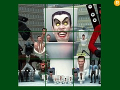 თამაშის Skibidi Toilet Sliding Puzzle