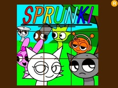 თამაშის Sprunki Sliding Puzzle