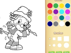 თამაშის Clown Coloring Book For Adults
