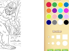 თამაშის Bigfoot Coloring Book