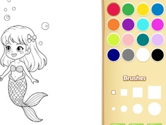 თამაშის Mermaid Coloring Book For Kids