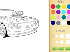 თამაშის Car Coloring Book