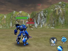 თამაშის Jurassic Dinosaur Mech Battle
