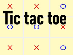 თამაშის Tic tac toe 