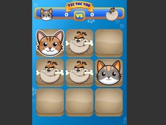 თამაშის Tic Tac Toe Cat