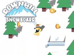თამაშის Downhill Snowboard