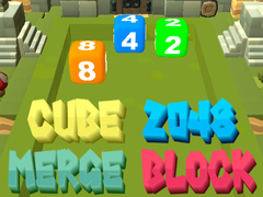 თამაშის 2048 Cube Merge Block