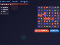 თამაშის Gerrymandering Master