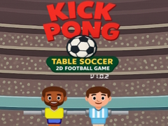 თამაშის Kick Pong Table Soccer
