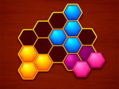 თამაშის Hexa Block: Honey Cells