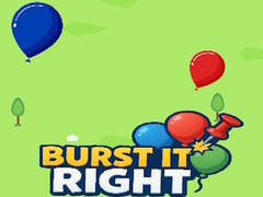 თამაშის Burst It Right