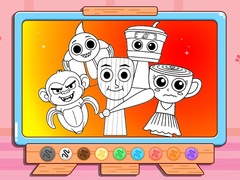 თამაშის Coloring Book: Sprunki Italian Brainrot Mod