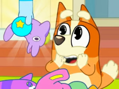 თამაშის Jigsaw Puzzle: Bluey Toy Claw Machine