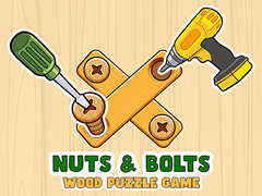თამაშის Nuts & Bolts Wood Puzzle Game