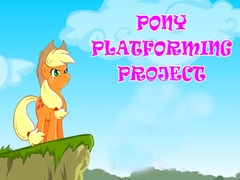 თამაშის Pony Platforming Project