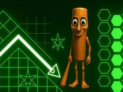 თამაშის Tung Tung Sahur in Geometry Dash