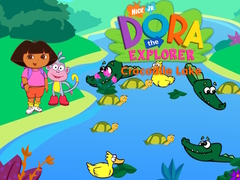 თამაშის Dora The explorer  Crocodile Lake