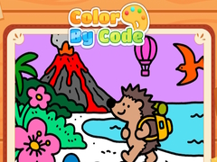 თამაშის Color By Code Volcano Hedgehog