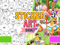 თამაშის Sticker Art Book 