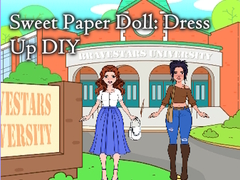 თამაშის Sweet Paper Doll: Dress Up DIY