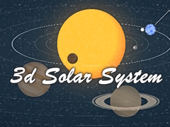 თამაშის 3d Solar System