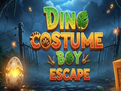თამაშის Dino Costume Boy Escape