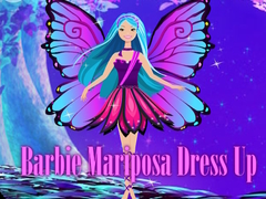 თამაშის Barbie Mariposa Dress Up