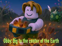 თამაშის Obby: Dig to the center of the Earth