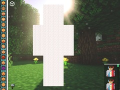 თამაშის Draw a Skin for Mineblock with Physics