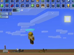 თამაშის The Mobs Farm In Mineblock!