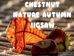 თამაშის Chestnut Nature Autumn Jigsaw