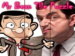 თამაშის Mr Bean Tile Puzzle