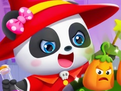 თამაშის Jigsaw Puzzle: Baby Panda Pumpkin Pot