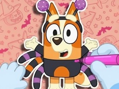 თამაშის Coloring Book: Halloween Spooky Bingo & Bluey
