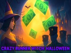 თამაშის Crazy Runner Witch Halloween