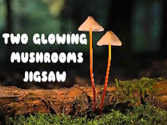 თამაშის Two Glowing Mushrooms Jigsaw