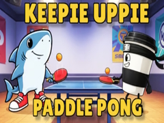 თამაშის Keepie Uppie Paddle Pong