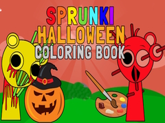 თამაშის Sprunki Halloween Coloring Book