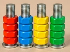 თამაშის Nut Sort Color Puzzle Game