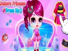თამაშის Unicorn Princess Dress Up