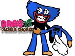 თამაშის Drag it Puzzle Shapes