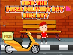 თამაშის Find the Pizza Delivery Boy Bike Key