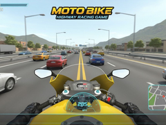 თამაშის Moto Bike Highway Racing Game