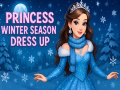თამაშის Princess Winter Season Dress Up