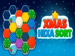 თამაშის Xmas Hexa Sort