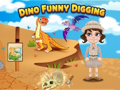 თამაშის Dino funny digging