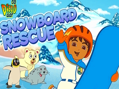 თამაშის Go Diego Go! Snowboard Rescue 