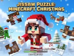 თამაშის Jigsaw Puzzle: Minecraft Christmas