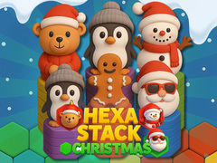 თამაშის Hexa Stack Christmas